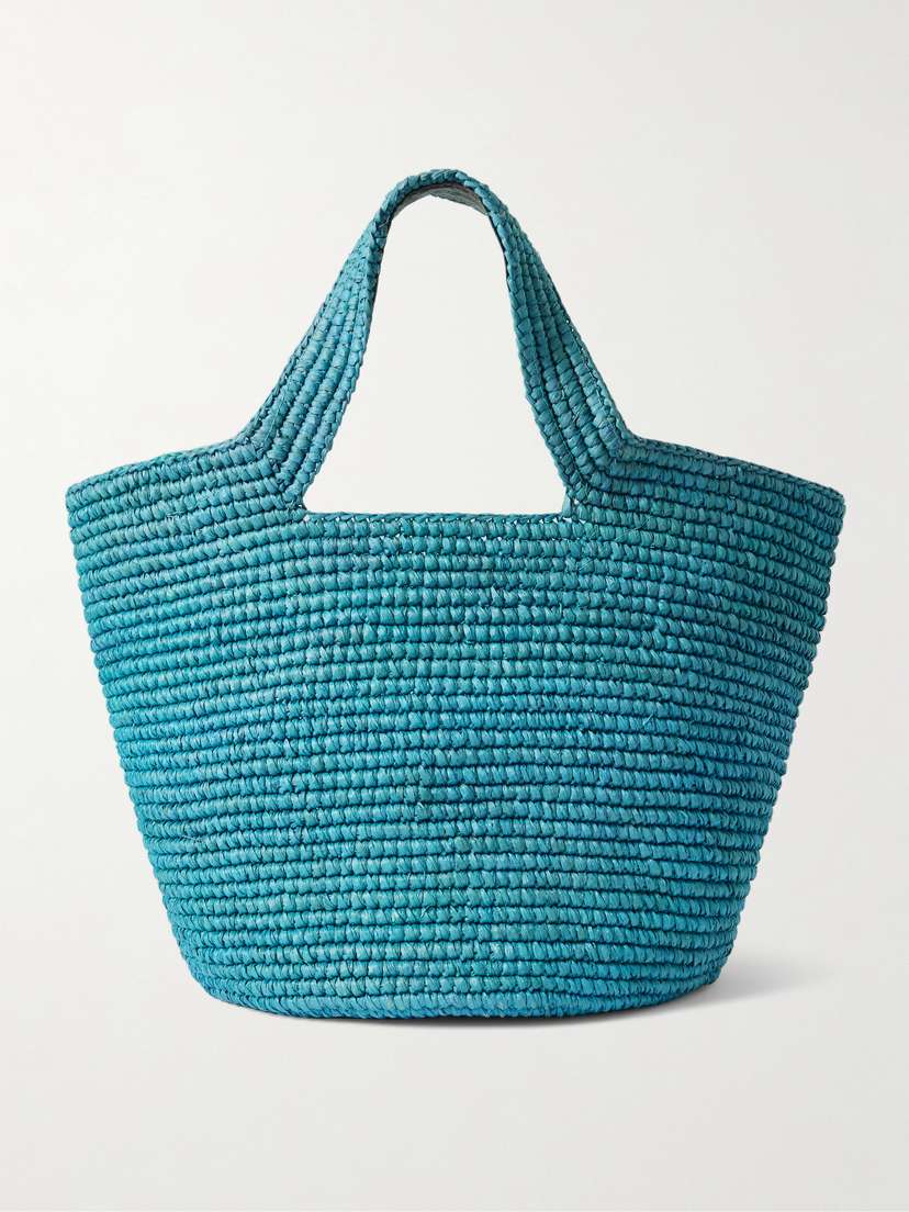 SENSI STUDIO Bolso Playero Woven Raffia Tote