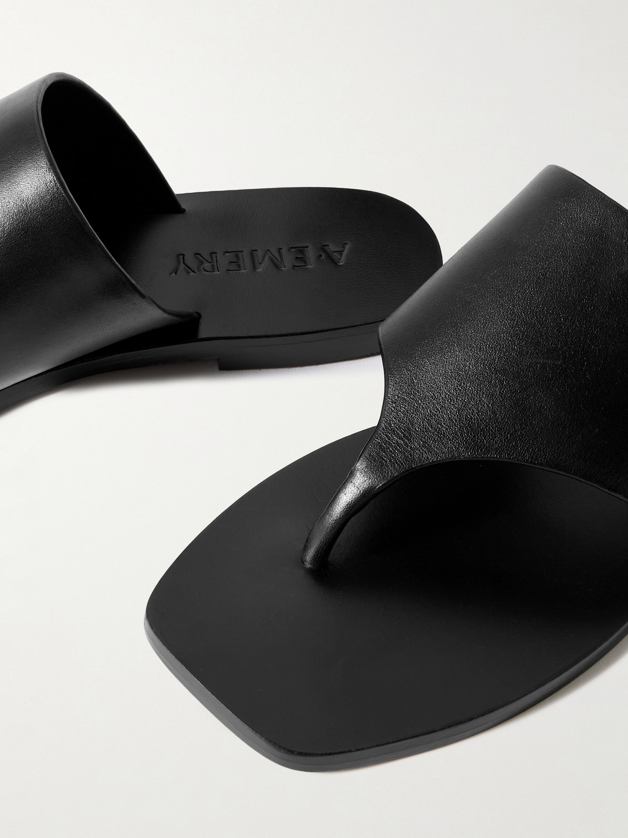 A.EMERY PATON LEATHER SANDALS