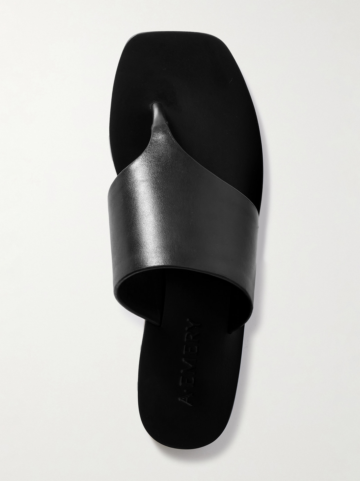 A.EMERY PATON LEATHER SANDALS