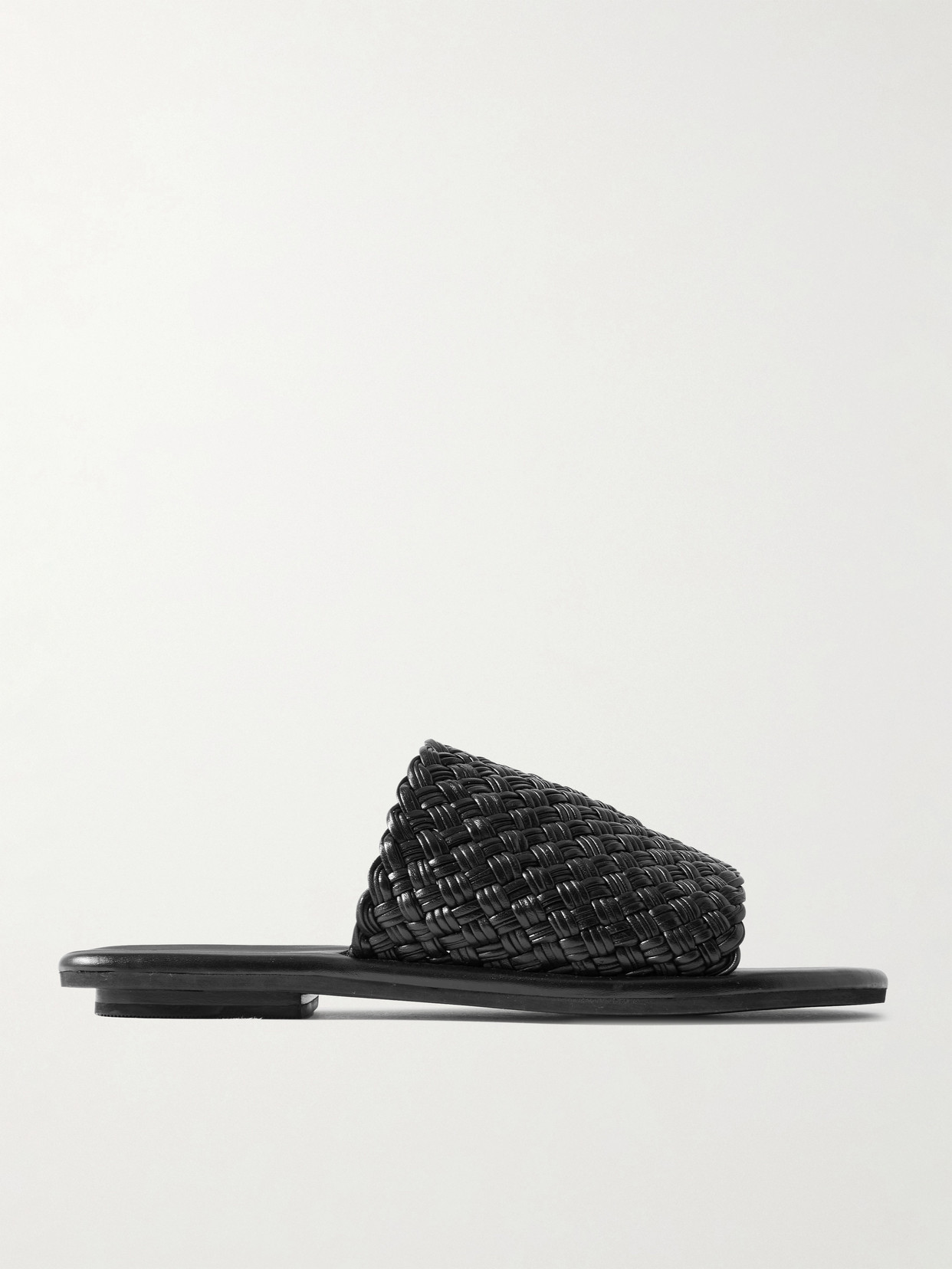 St Agni Woven Leather Sandals