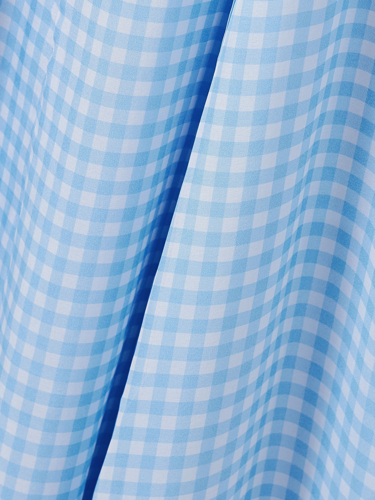 Shop La Ligne Gingham Silk Midi Dress