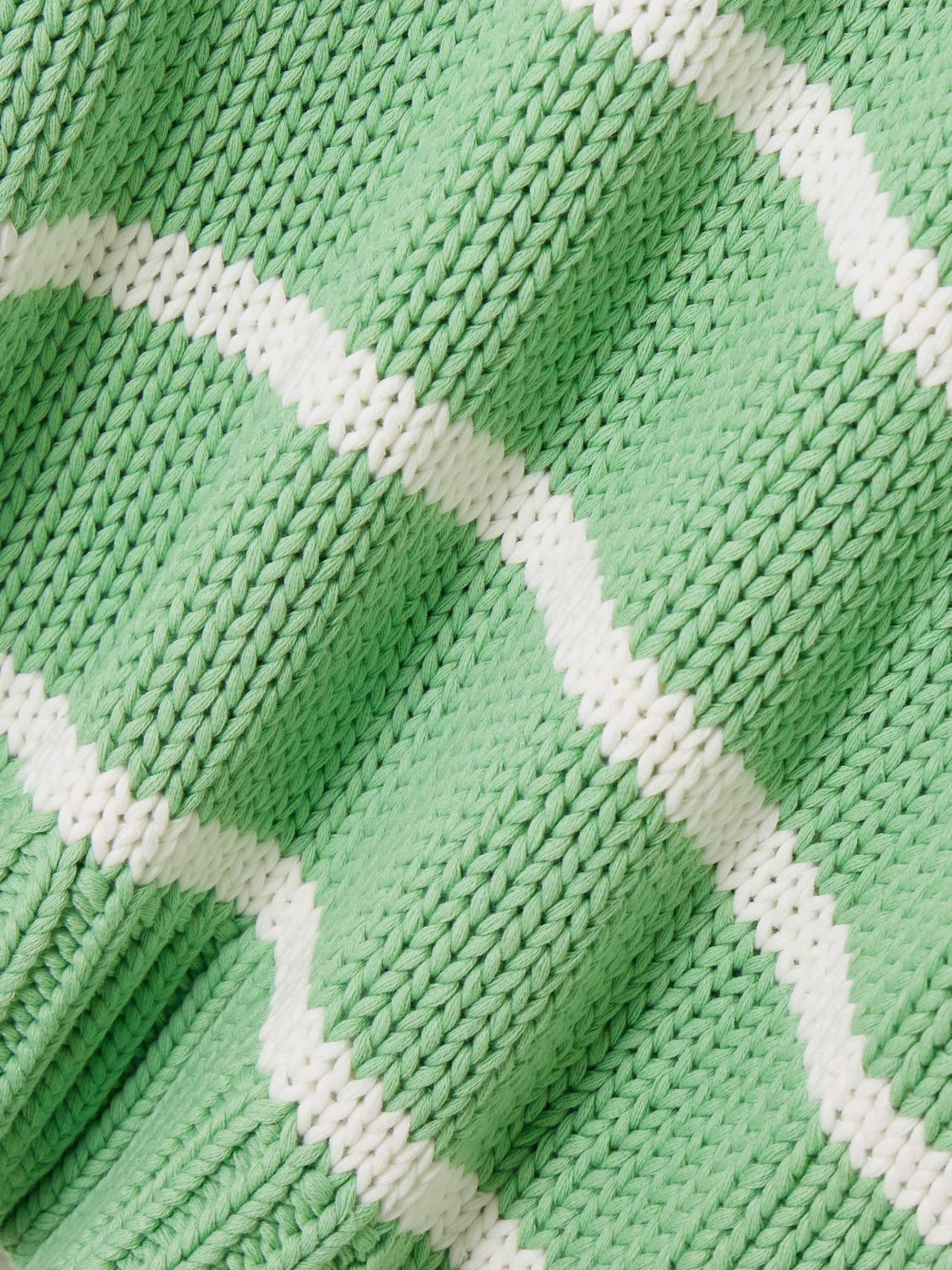 LA LIGNE Mini Marina striped cotton sweater