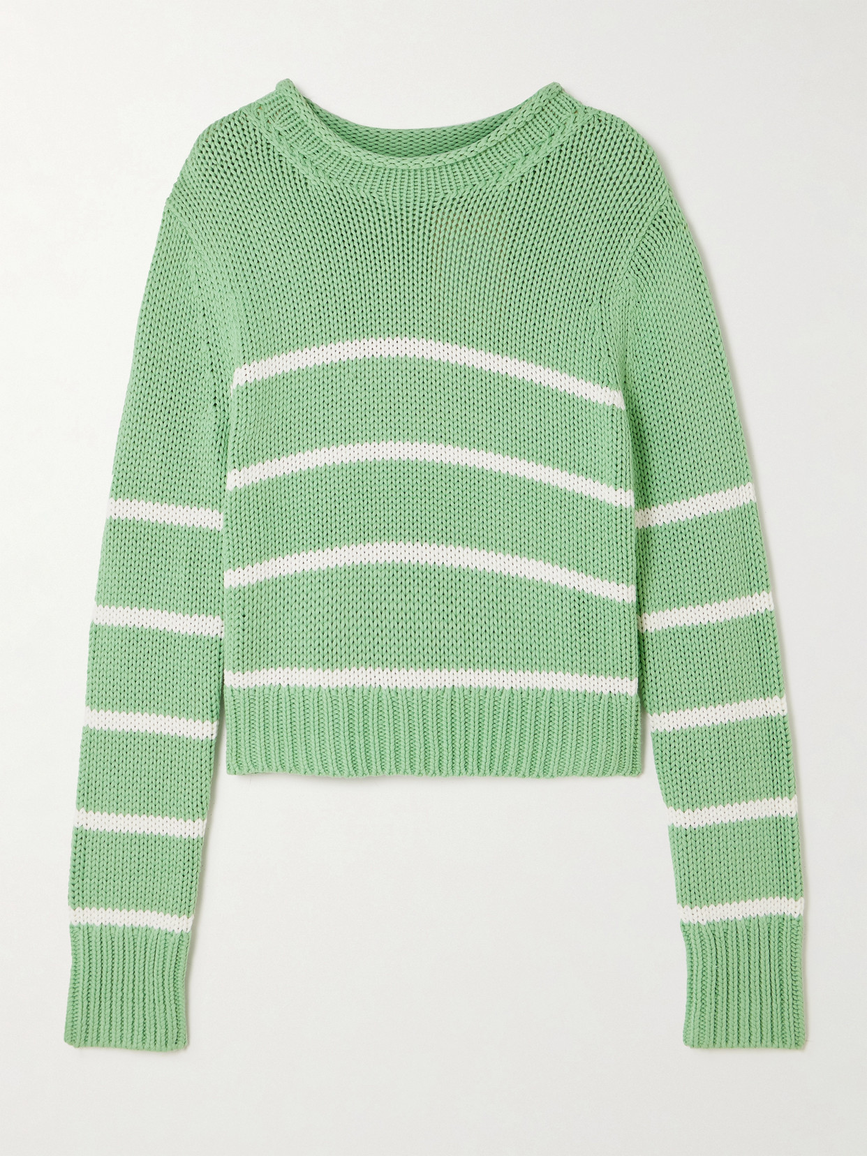 La Ligne Mini Marina Striped Cotton Sweater