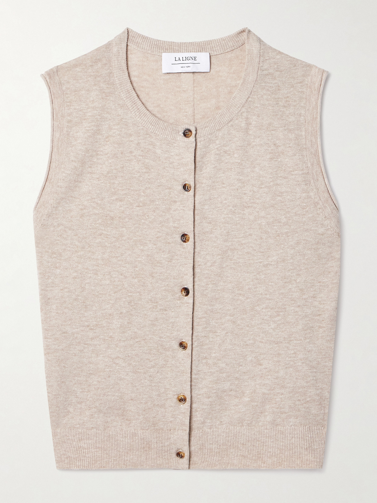 La Ligne - Knitted Cardigan - Neutrals