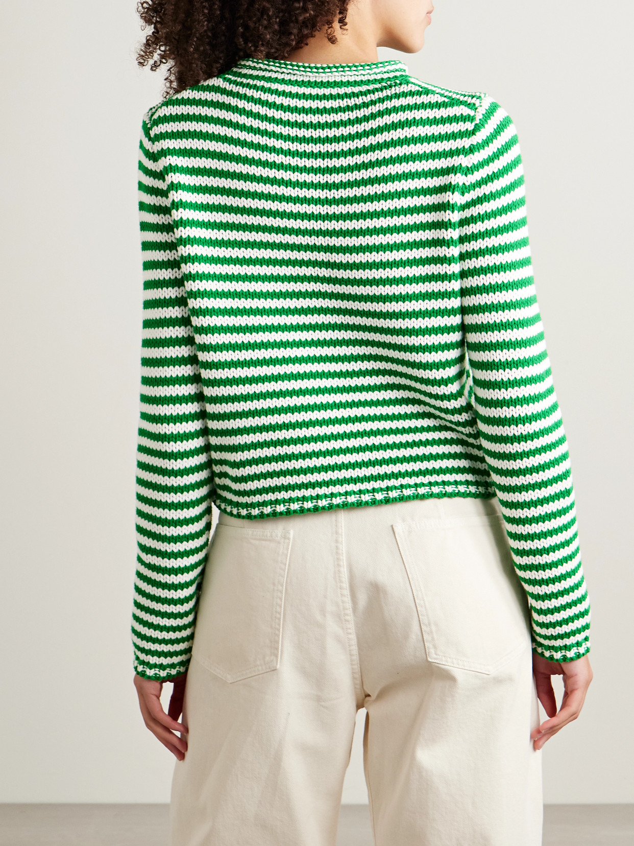 La Ligne Mini Marina Striped Cotton Sweater