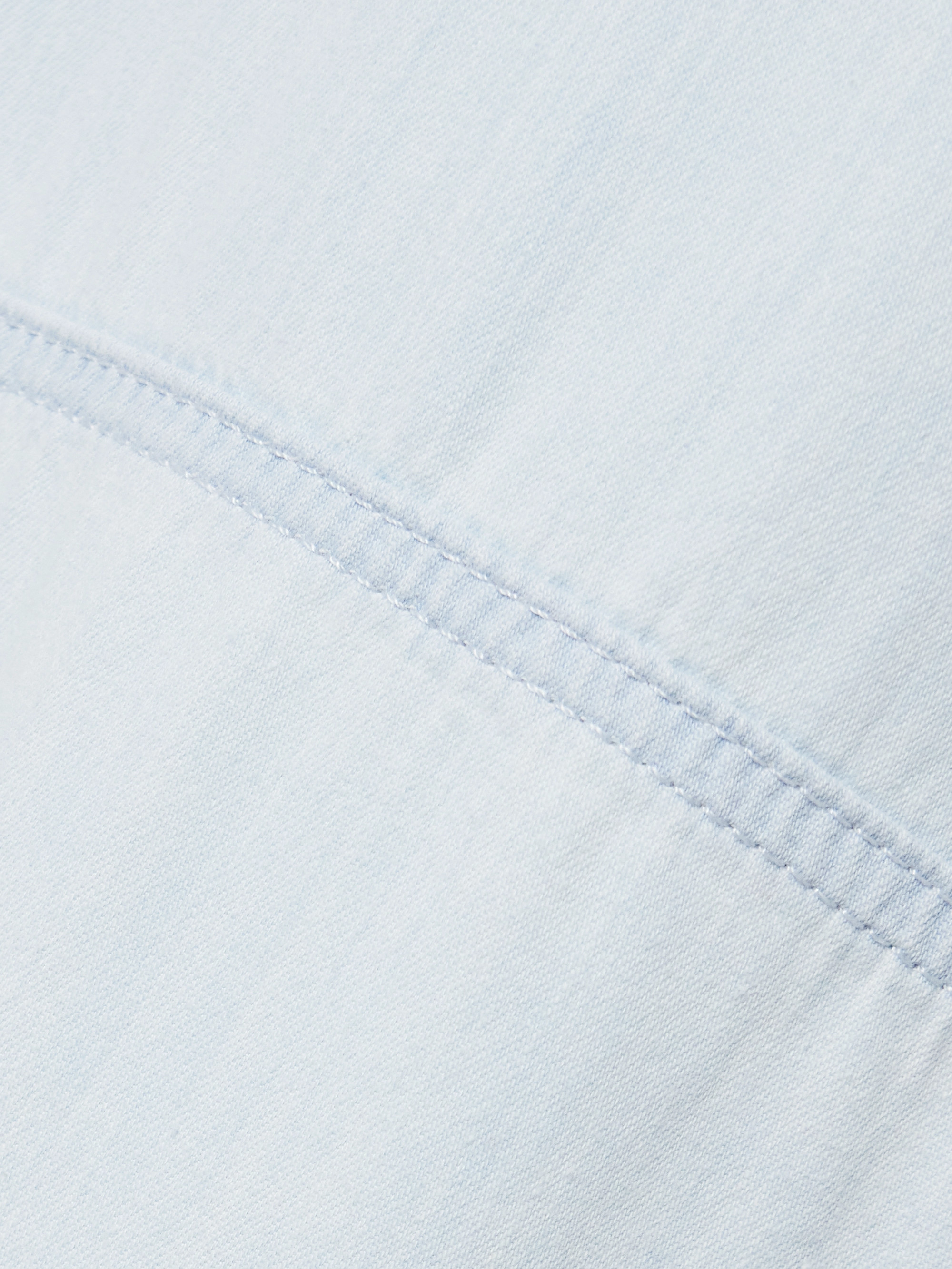 La Ligne Cotton-chambray barrel-leg pants