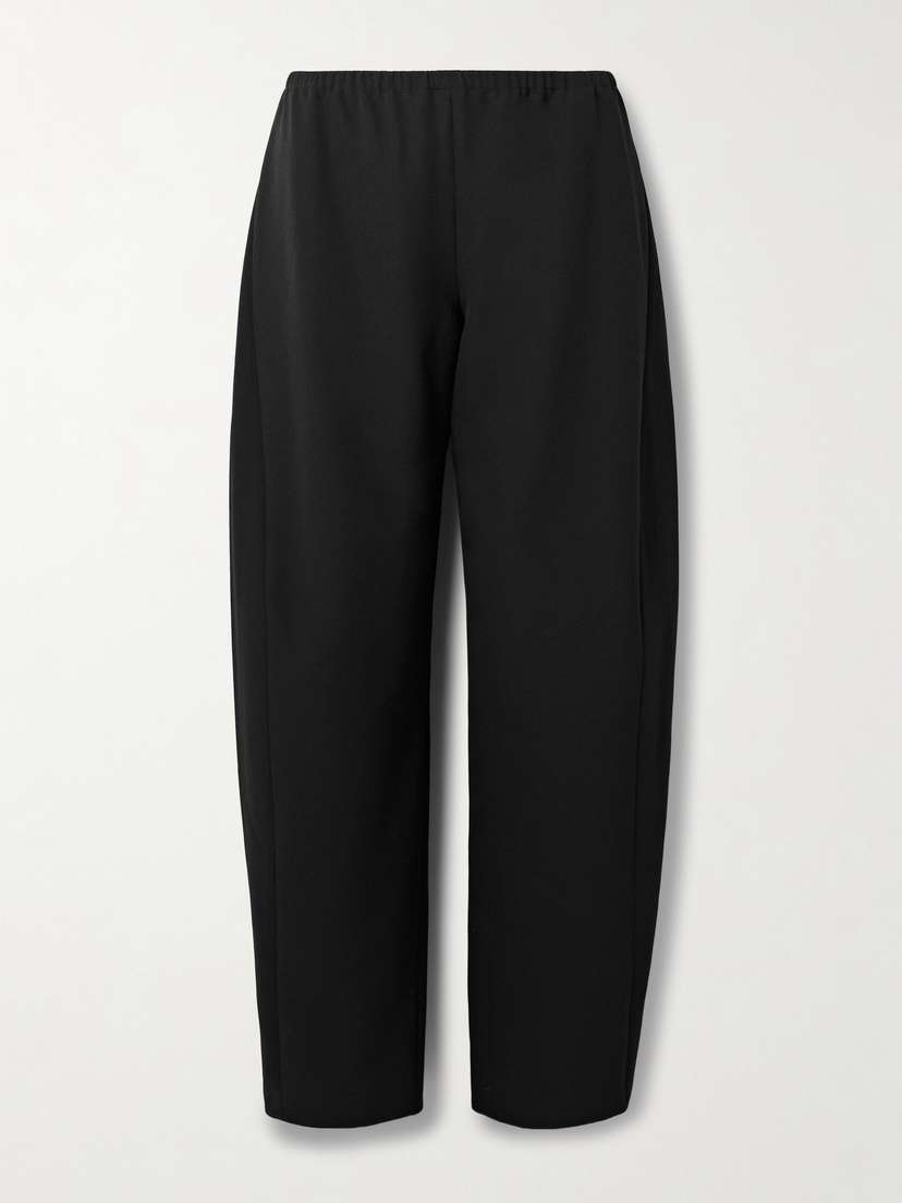 La Ligne Colby Recycled-crepe Barrel-leg Pants
