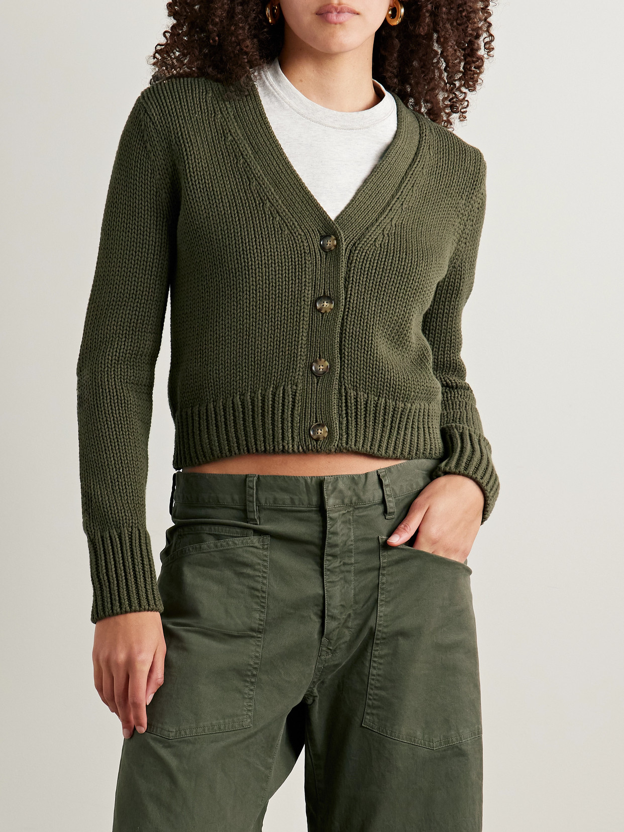 La Ligne Mini Marina Cotton Cardigan