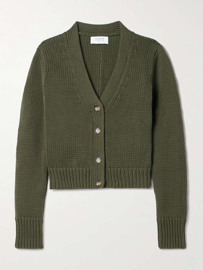 La Ligne Mini Marina Cotton Cardigan