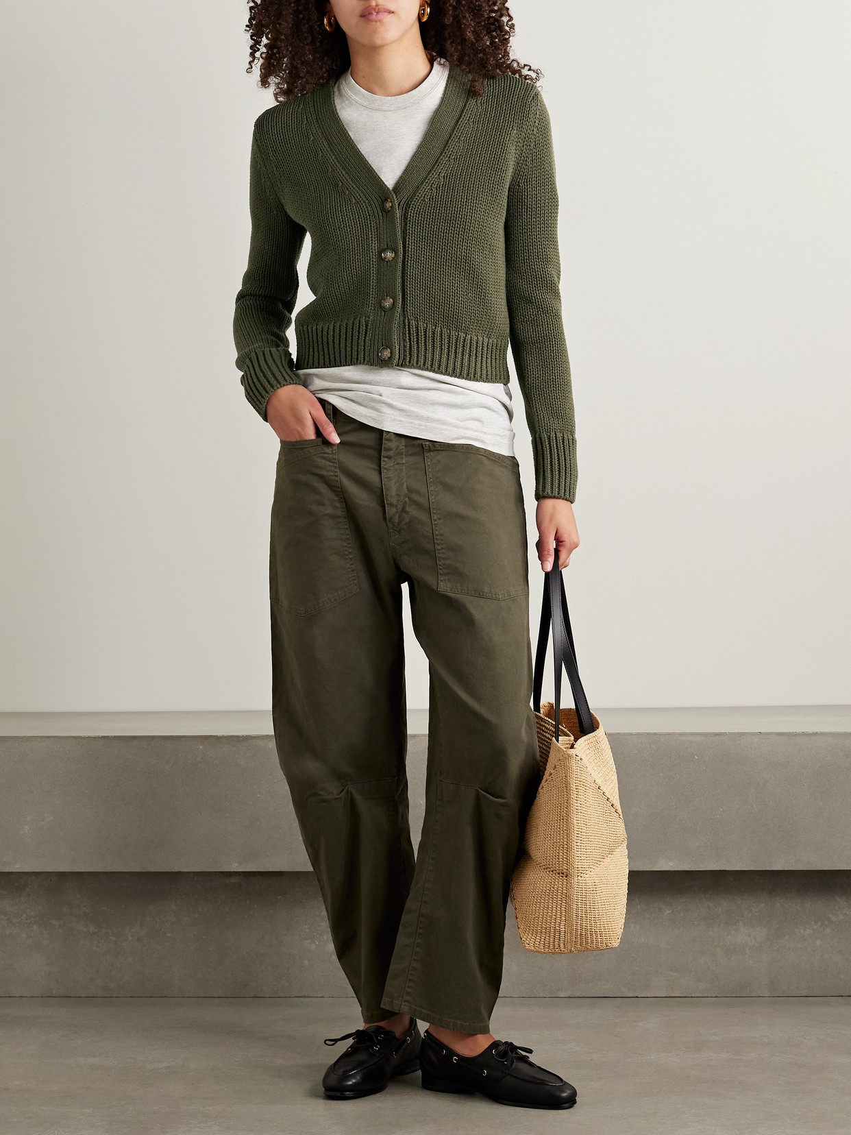 La Ligne Mini Marina Cotton Cardigan