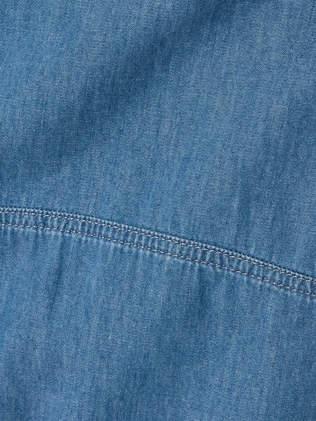 La Ligne Dorian Cotton-chambray Barrel-leg Pants