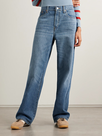 RE/DONE The Thrasher low-rise straight-leg jeans