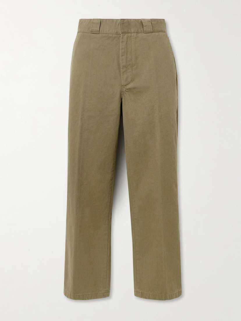 RE/DONE The Ollie Cotton-gabardine Straight-leg Pants