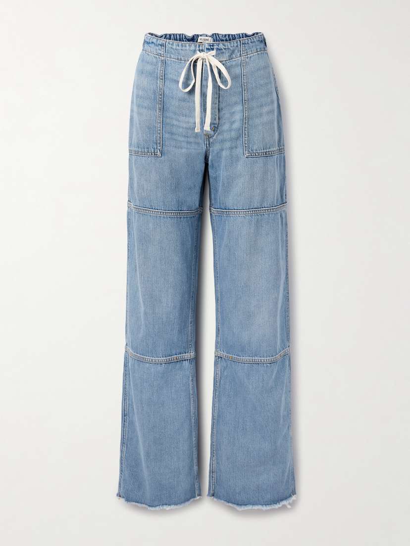 RE/DONE Beach Mid-rise Straight-leg Jeans