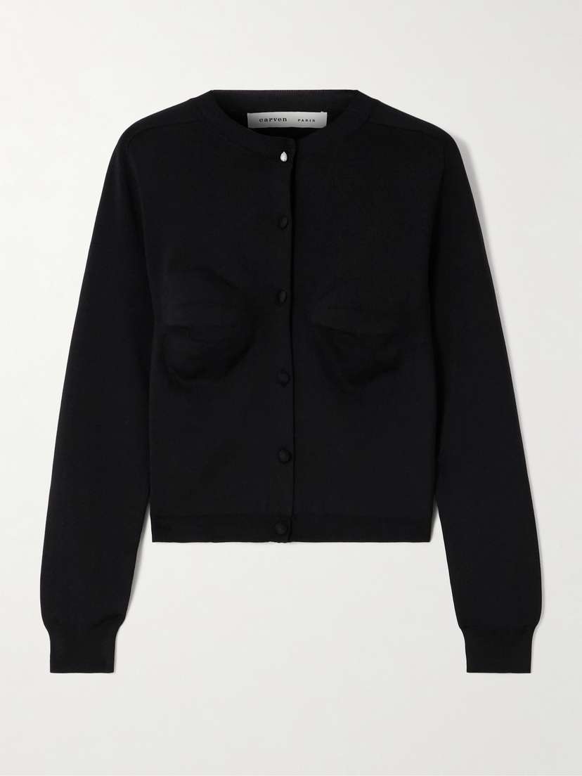 CARVEN Silk-blend Cardigan