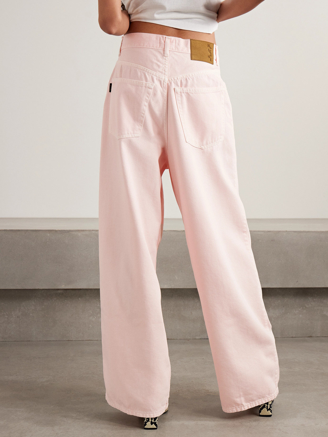 Candy Pleated Boyfriend Jeans