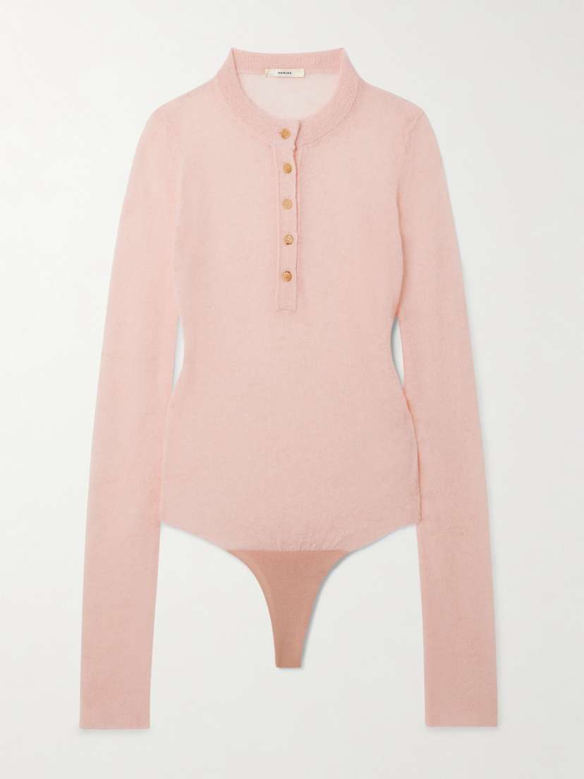 Haikure Lucy Alpaca-blend Bodysuit