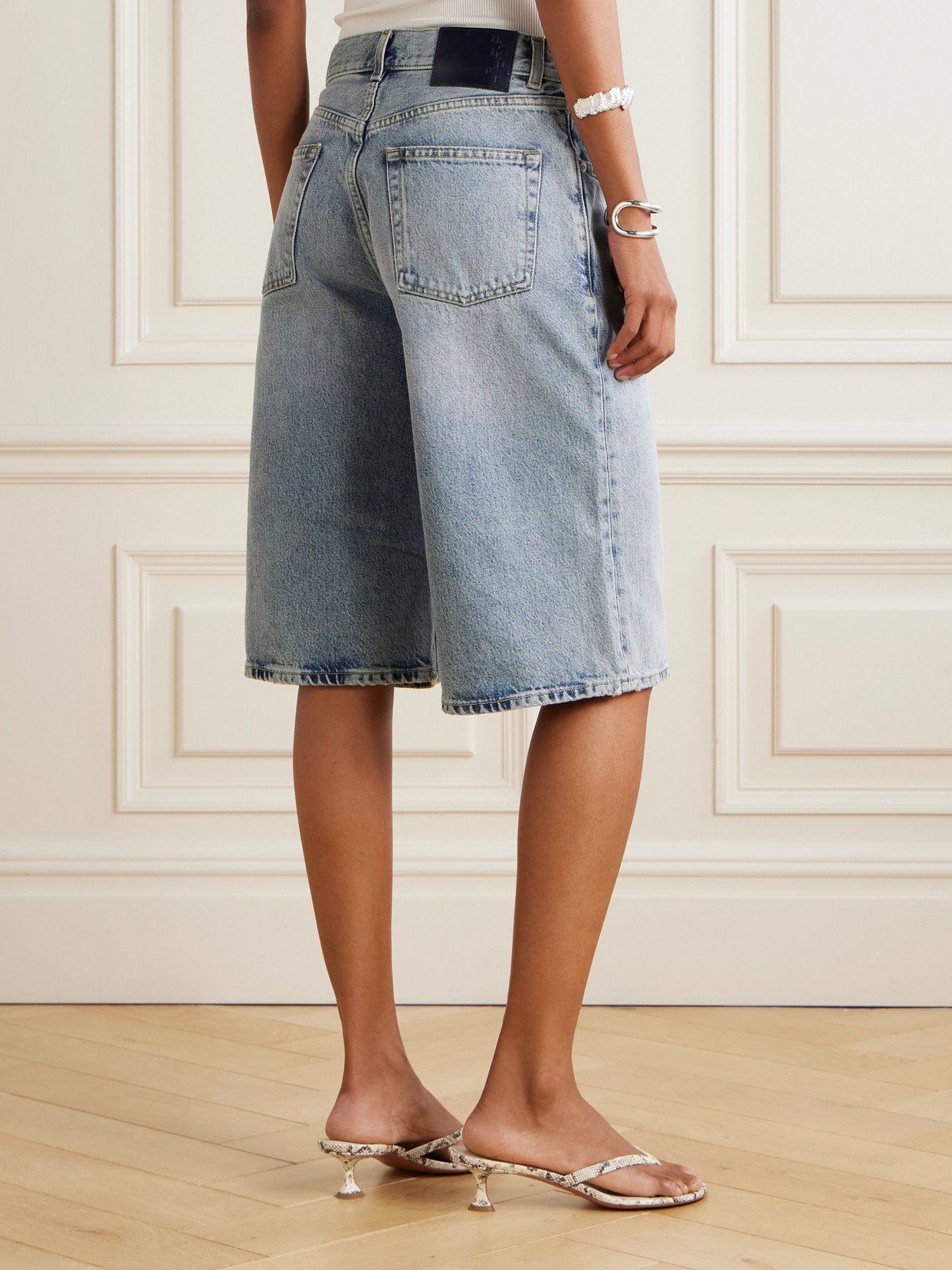 Haikure Becky Denim Shorts