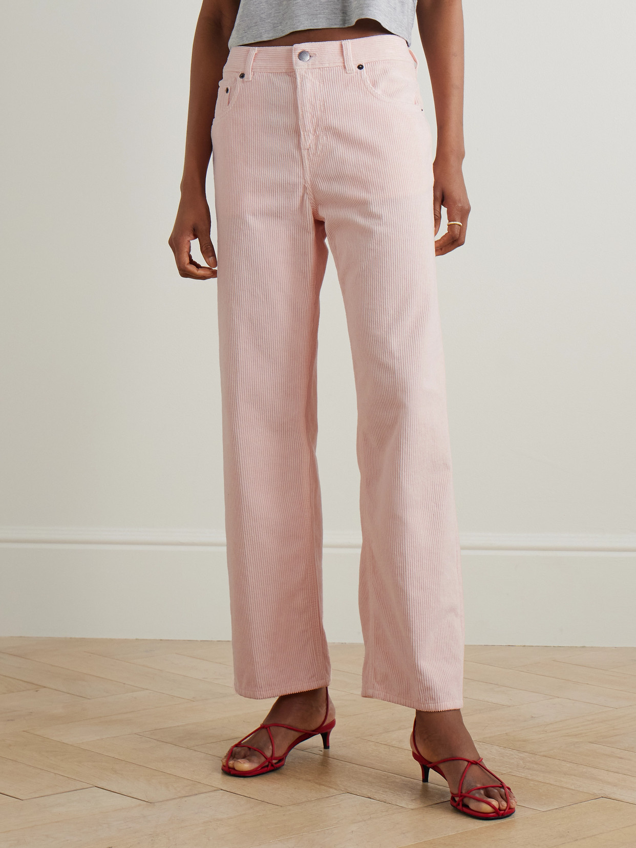 Haikure Bonnie Cotton-corduroy Pants