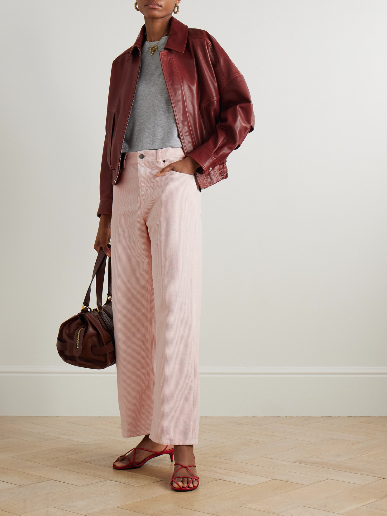 Haikure Bonnie Cotton-corduroy Pants