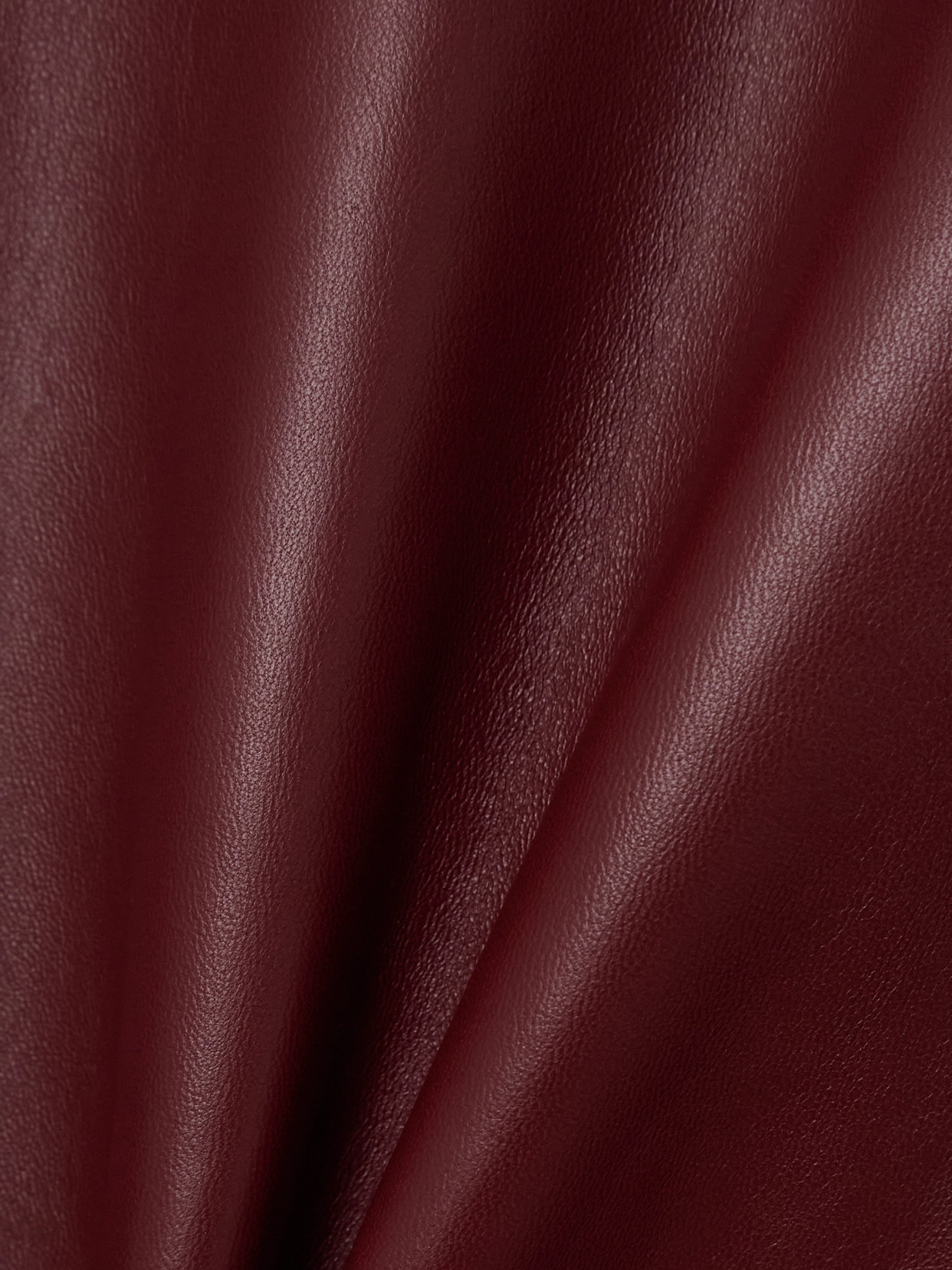 Haikure Serenity Paneled Leather Midi Skirt In Brown