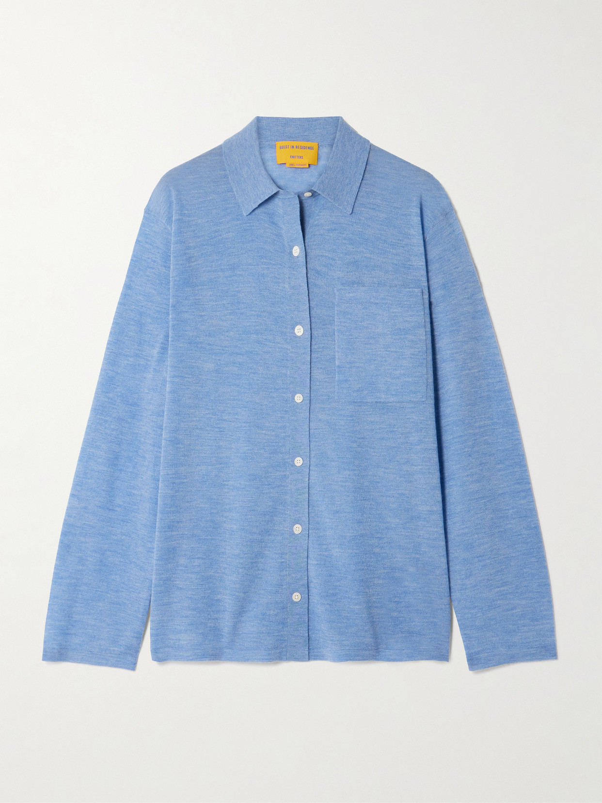 Guest In Residence Showtime Cashmere Shirt In Blue