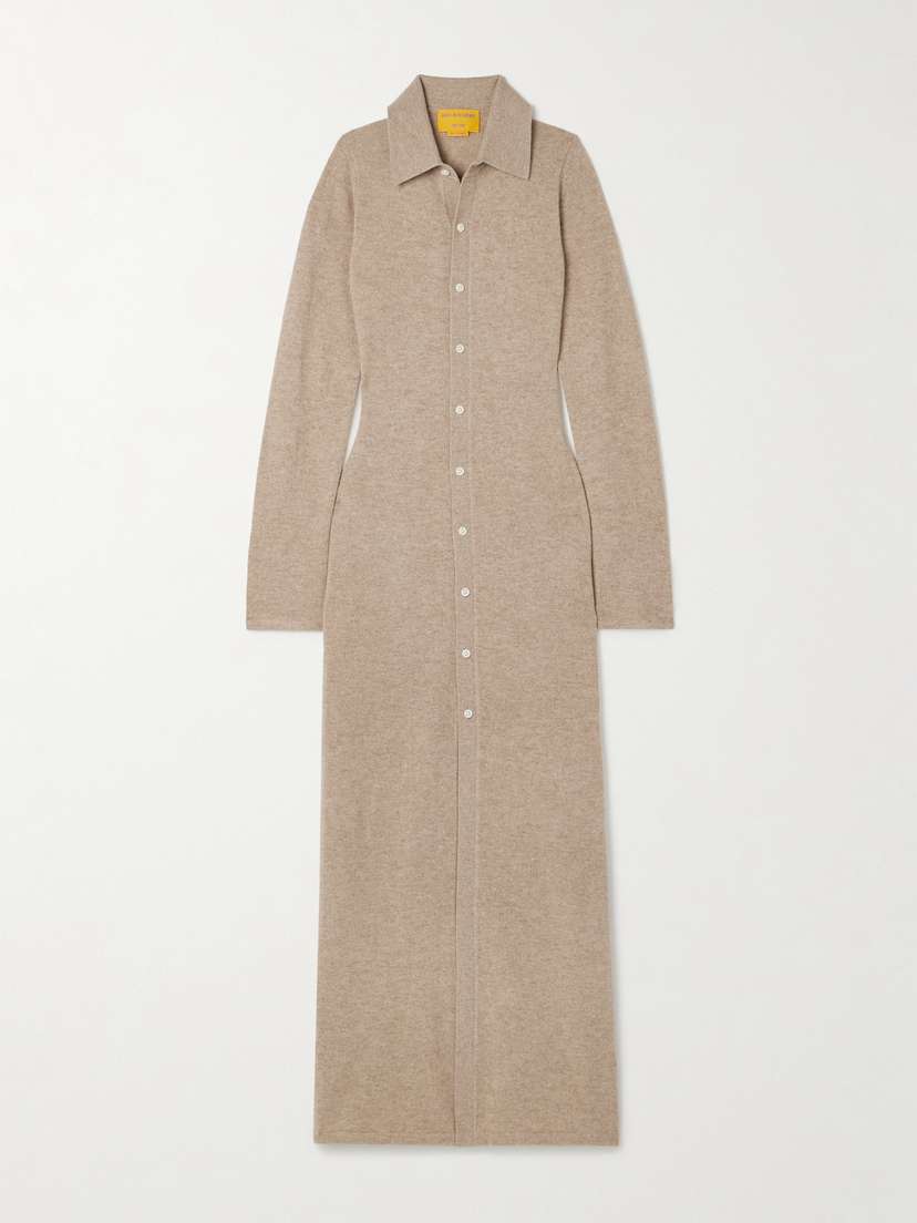 Guest In Residence Showtime Cashmere Midi Dress