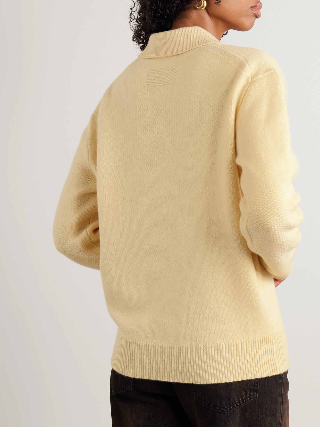 Guest In Residence Allday Cashmere Polo Shirt In Multi