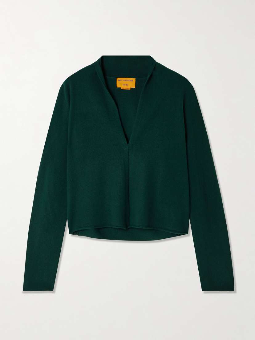 Guest In Residence Stealth Cashmere Cardigan