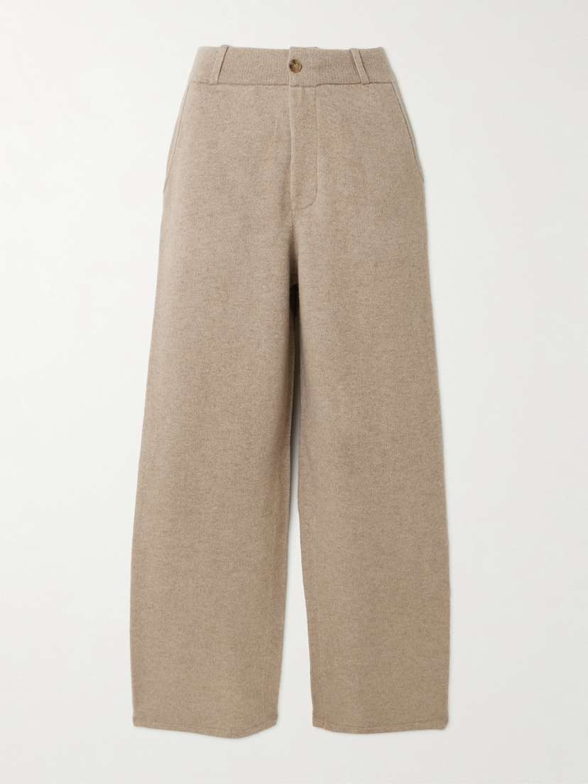 Guest In Residence Cashmere Straight-leg Pants