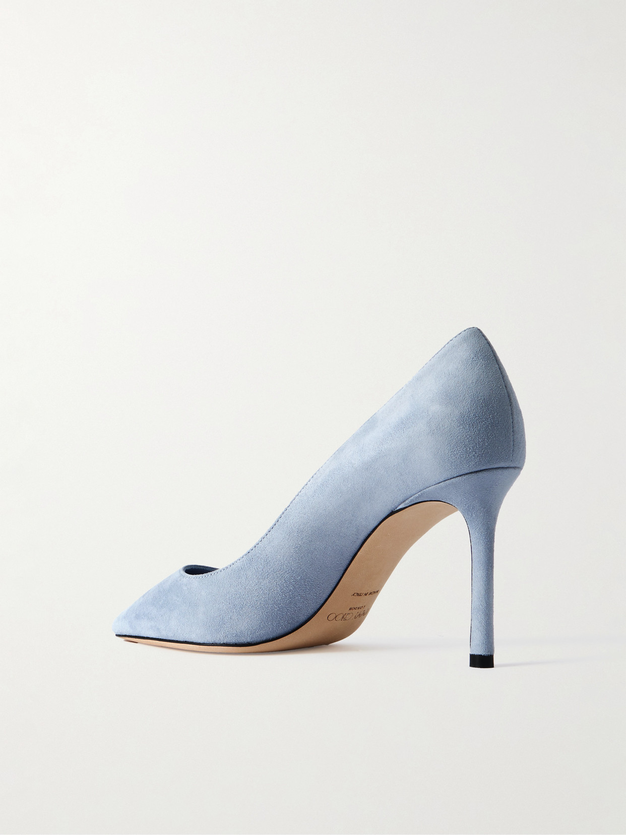 Shop Jimmy Choo Romy 85 Suede Pumps