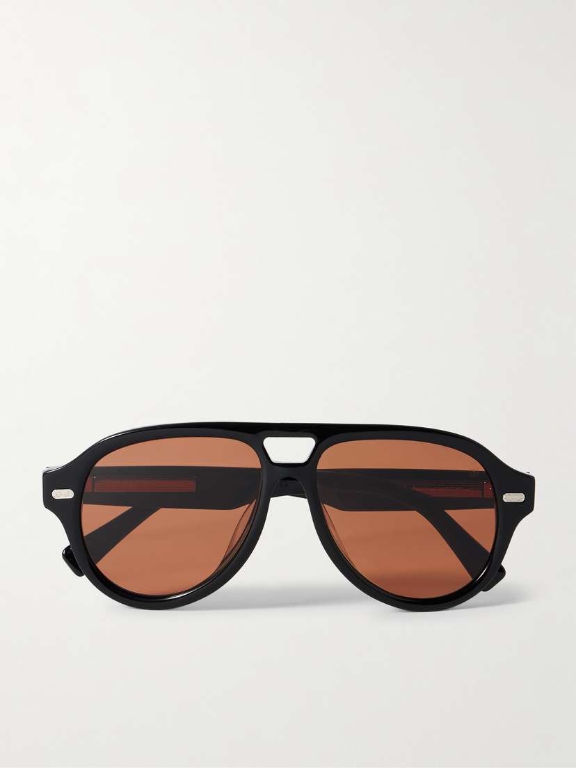 Brunello Cucinelli Paul Aviator-style Acetate Sunglasses