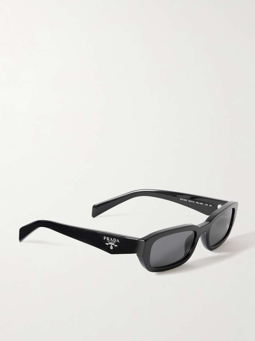 PRADA EYEWEAR Symbole Square-frame Acetate Sunglasses  display picture 3