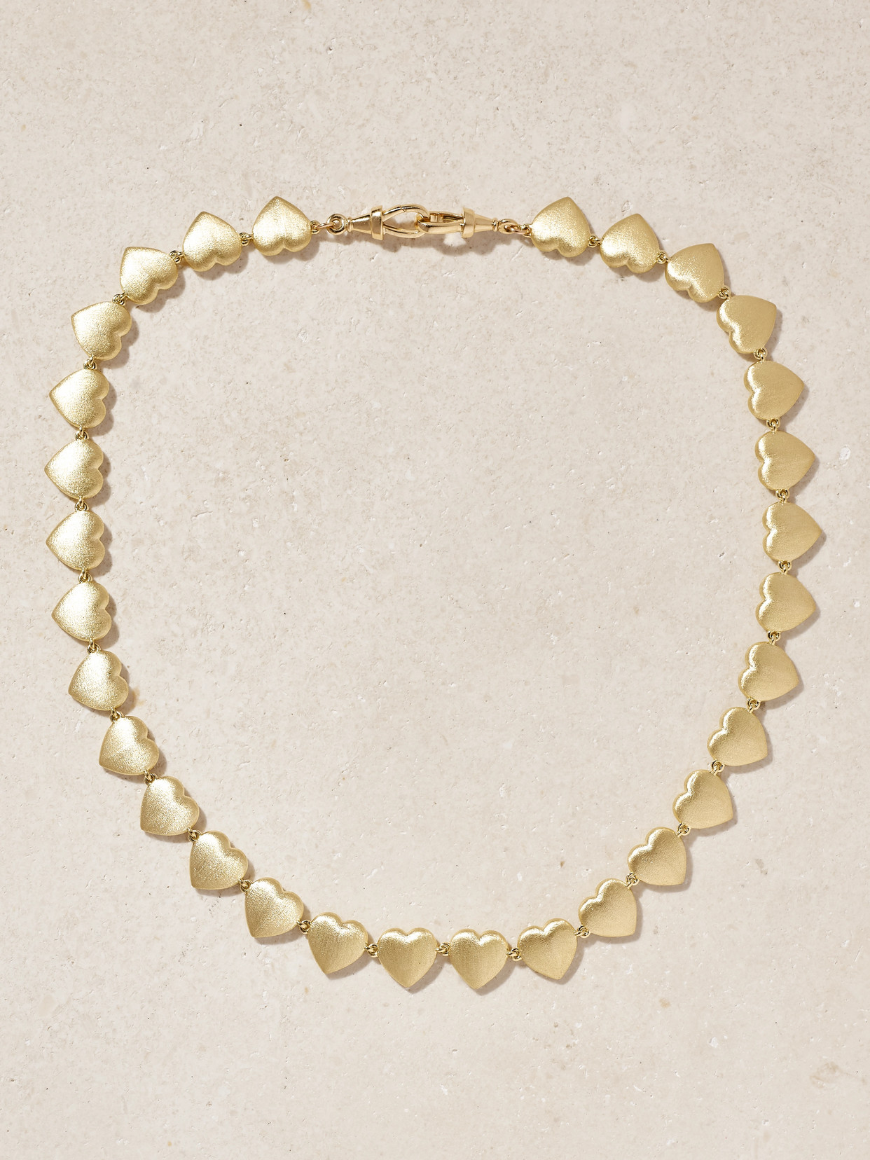 Marie Lichtenberg Heart Coco 14-karat Gold Necklace