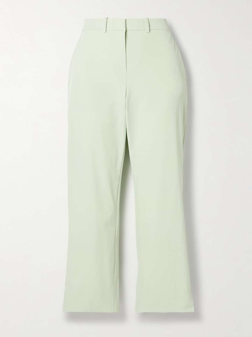 Tory Sport Cropped Tech-twill Straight-leg Golf Pants