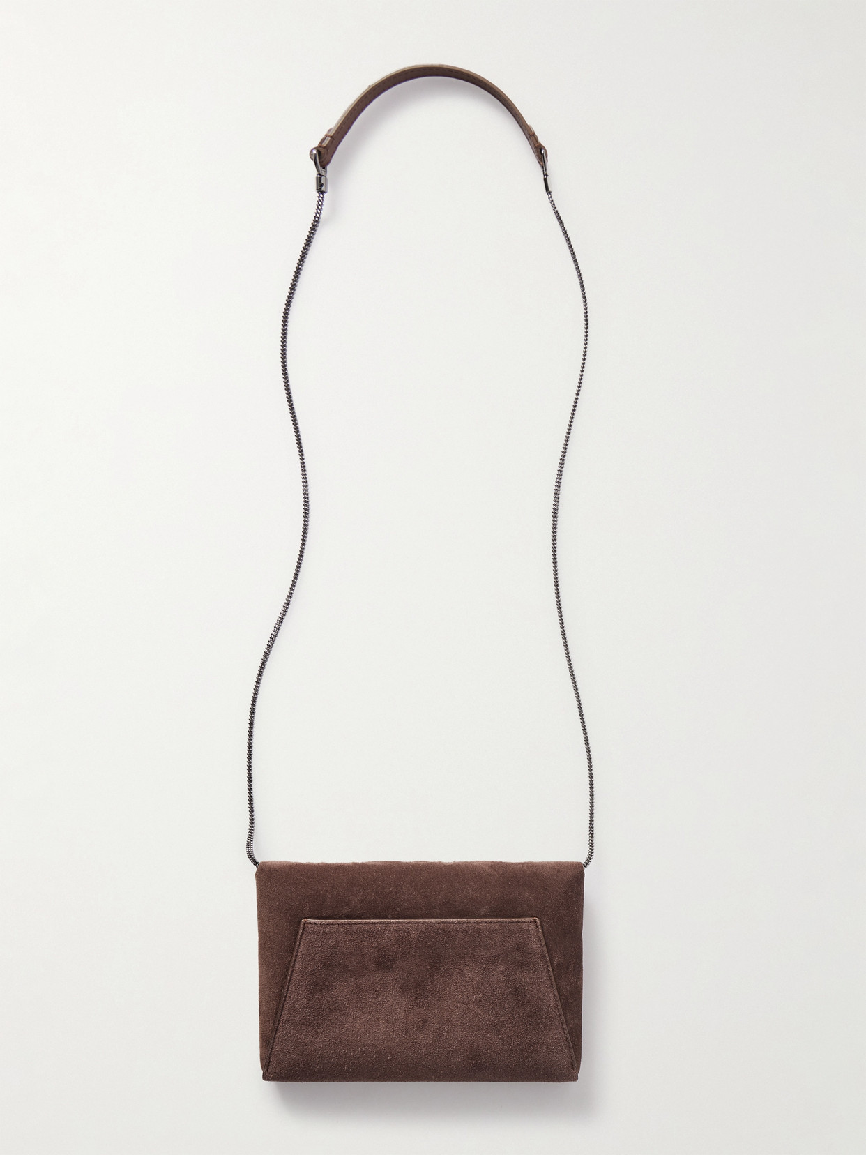BRUNELLO CUCINELLI MINI SUEDE SHOULDER BAG