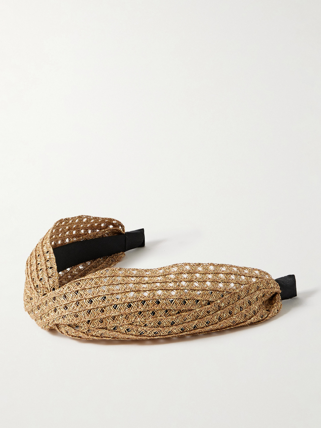 Eugenia Kim Rosanna Metallic Woven Headband