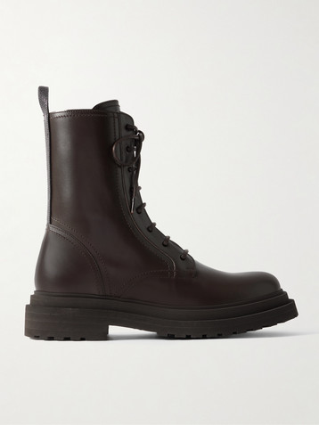 Maison Margiela - Tabi leather ankle boots | Plush