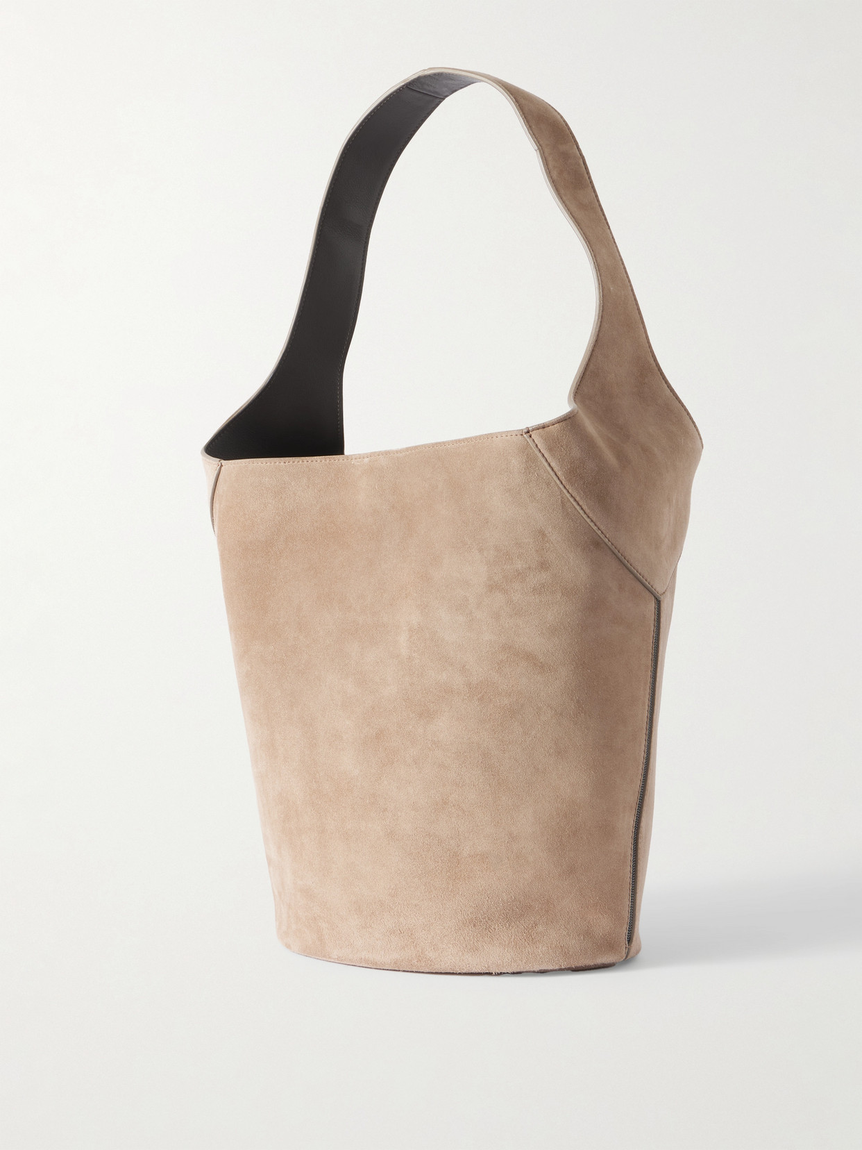 Brunello Cucinelli Suede Shoulder Bag