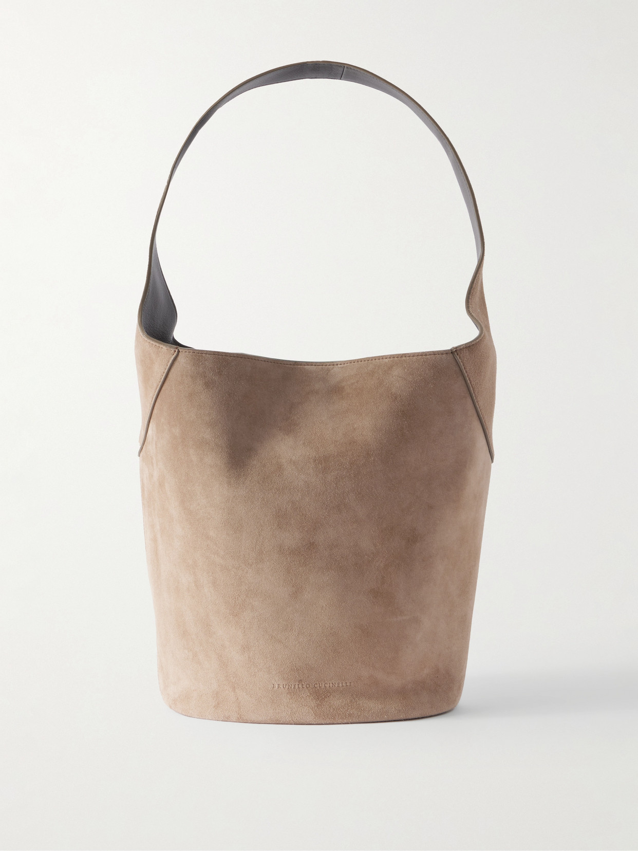 Brunello Cucinelli Suede Shoulder Bag