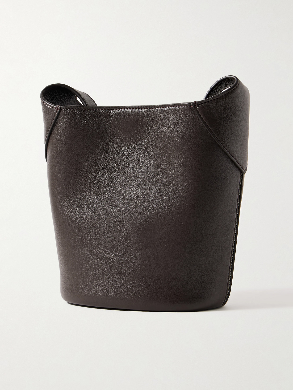 Brunello Cucinelli Bead-embellished Leather Shoulder Bag