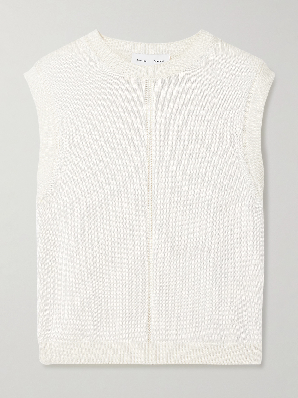 Proenza Schouler White Label Emily Pointelle-knit Tank