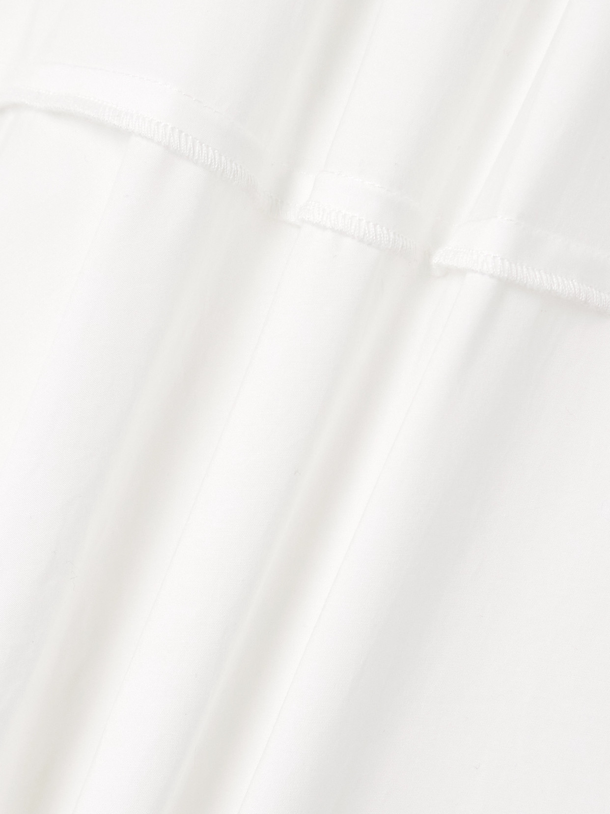 Proenza Schouler White Label Kailey Pleated Cotton-blend Poplin Midi Dress