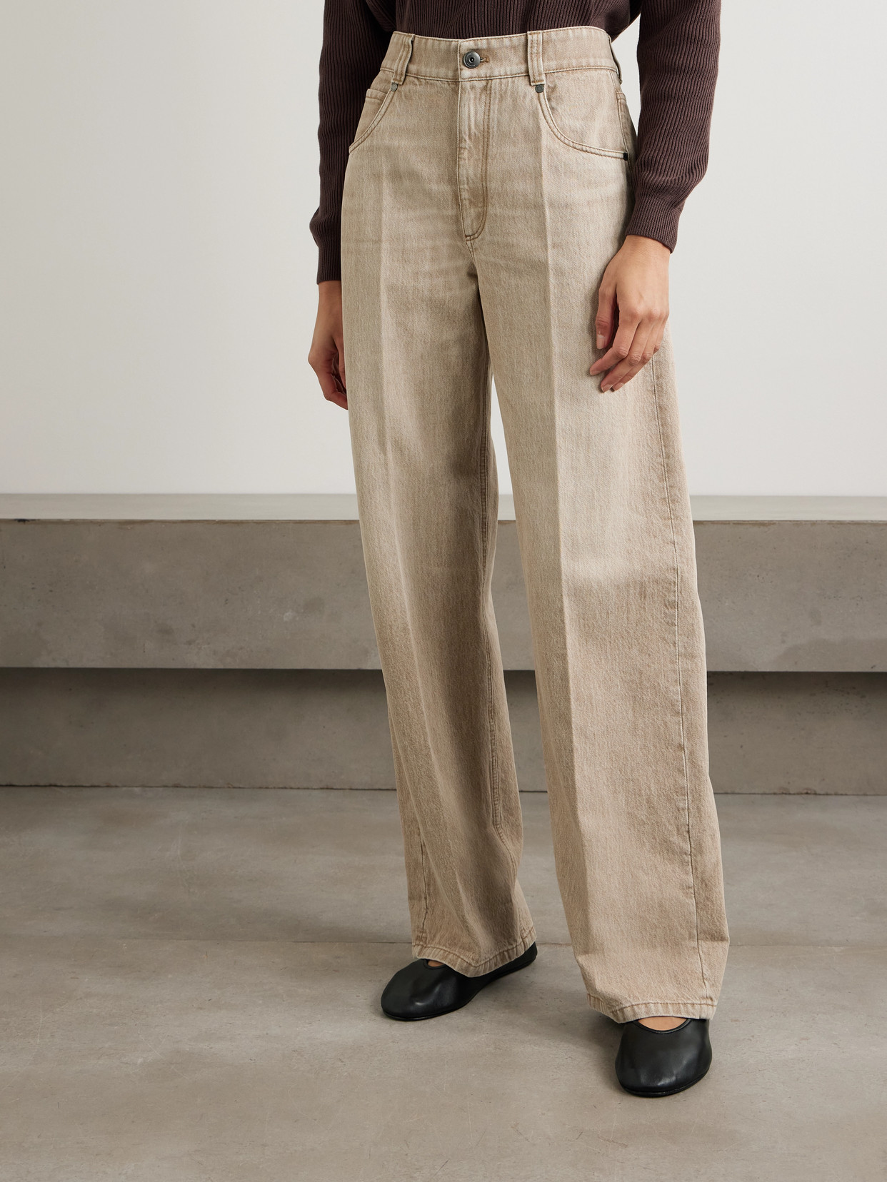 High-Rise Wide- Leg