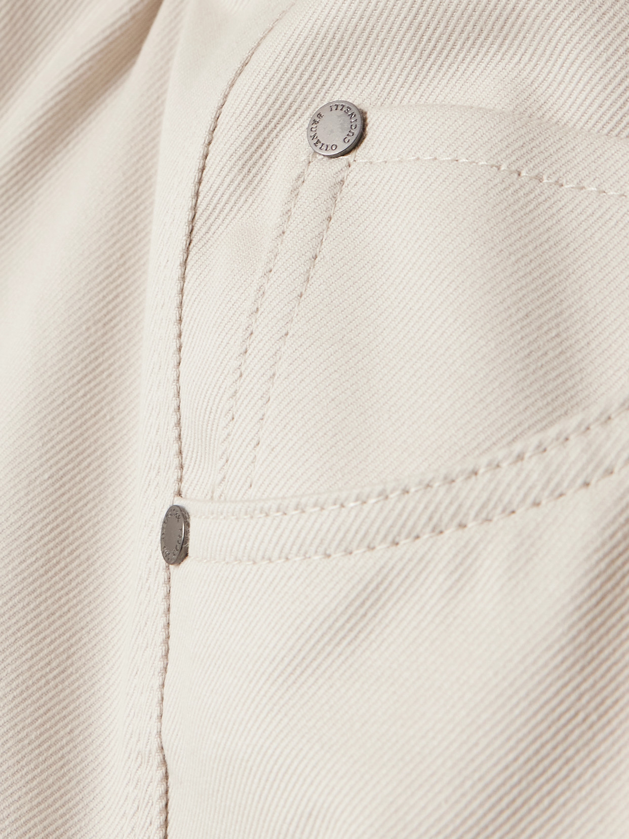 Brunello Cucinelli Cotton-blend Twill Tapered Pants