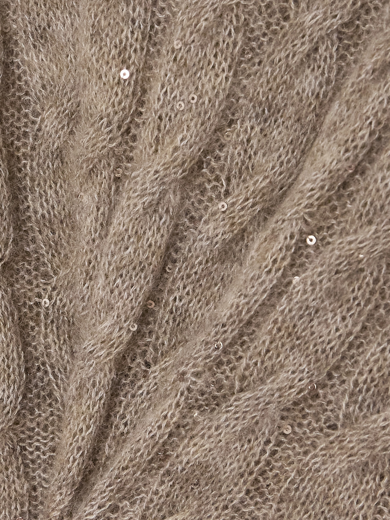 Brunello Cucinelli Hooded Sequin-embellished Cable-knit Sweater