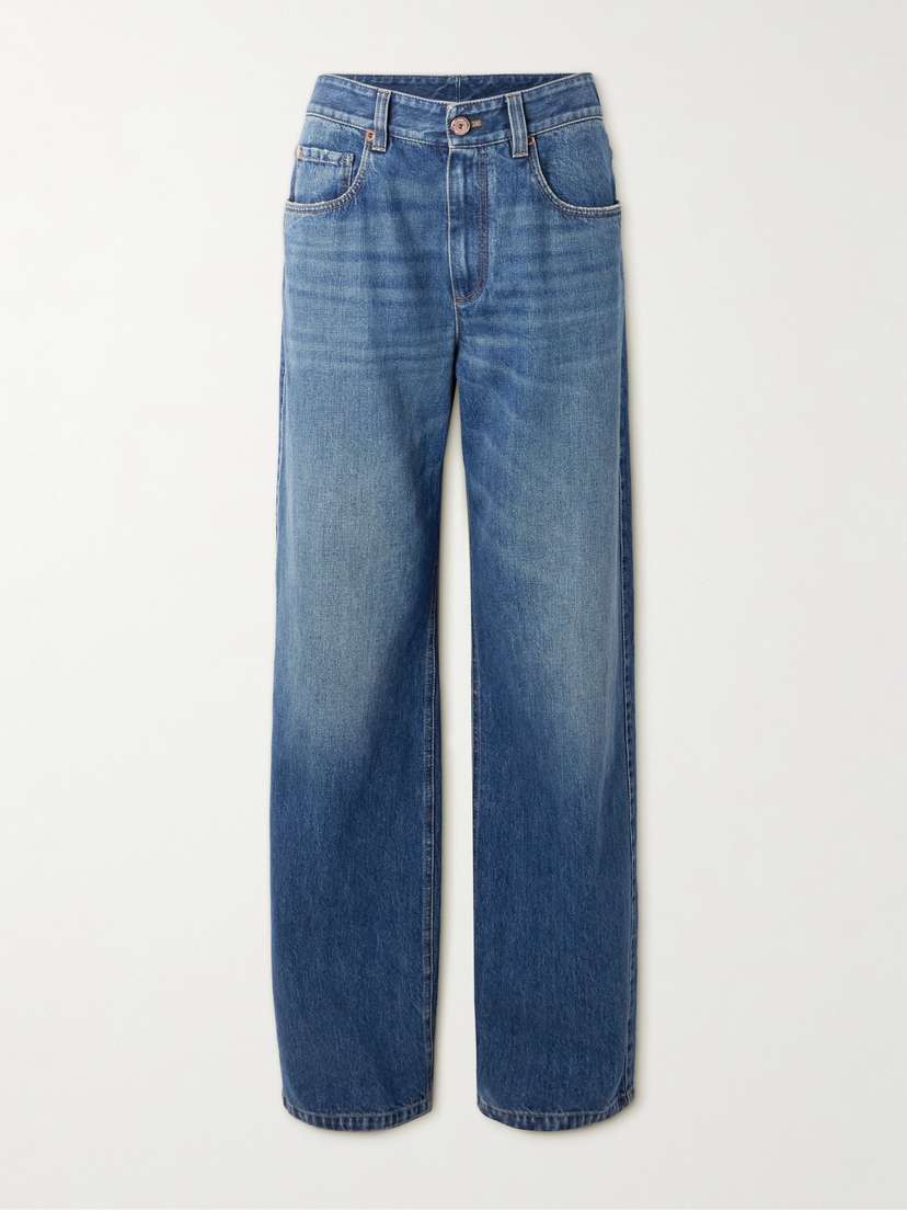 Brunello Cucinelli Low-rise Wide-leg Jeans - IT36