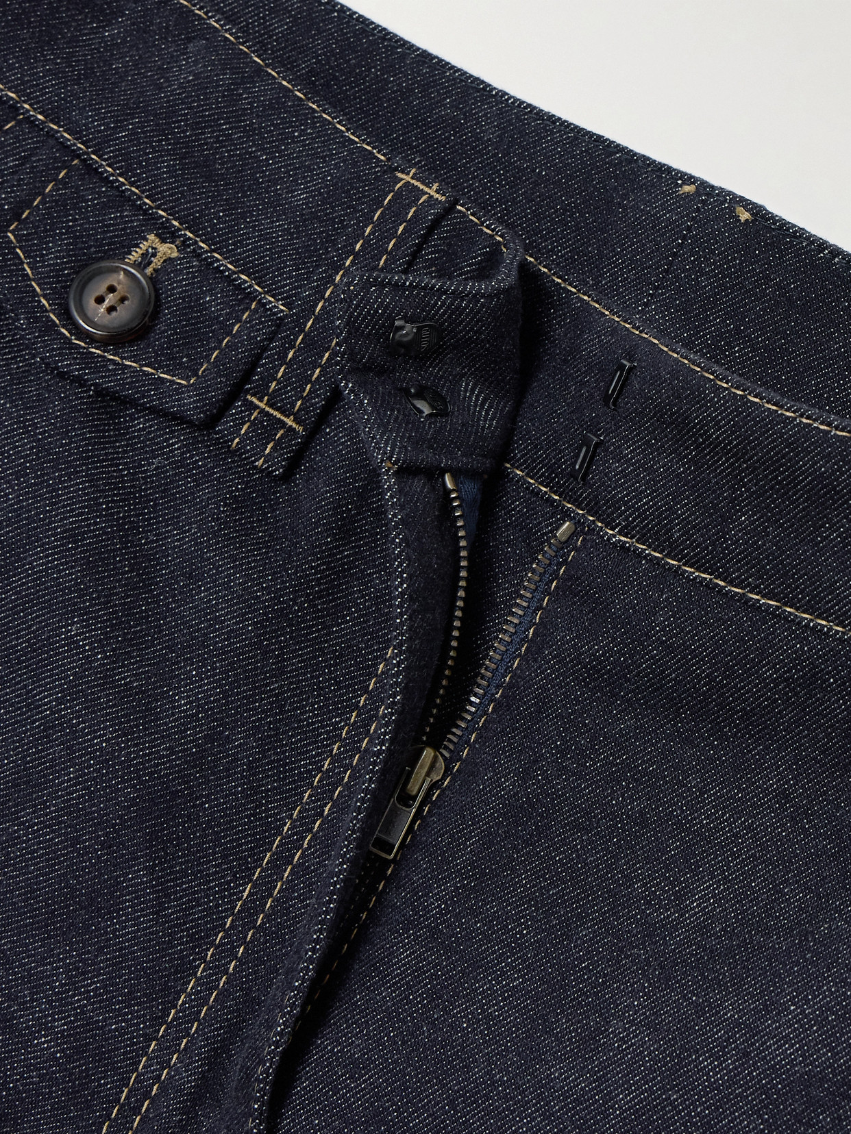 Brunello Cucinelli Cropped Mid-rise Wide-leg Jeans
