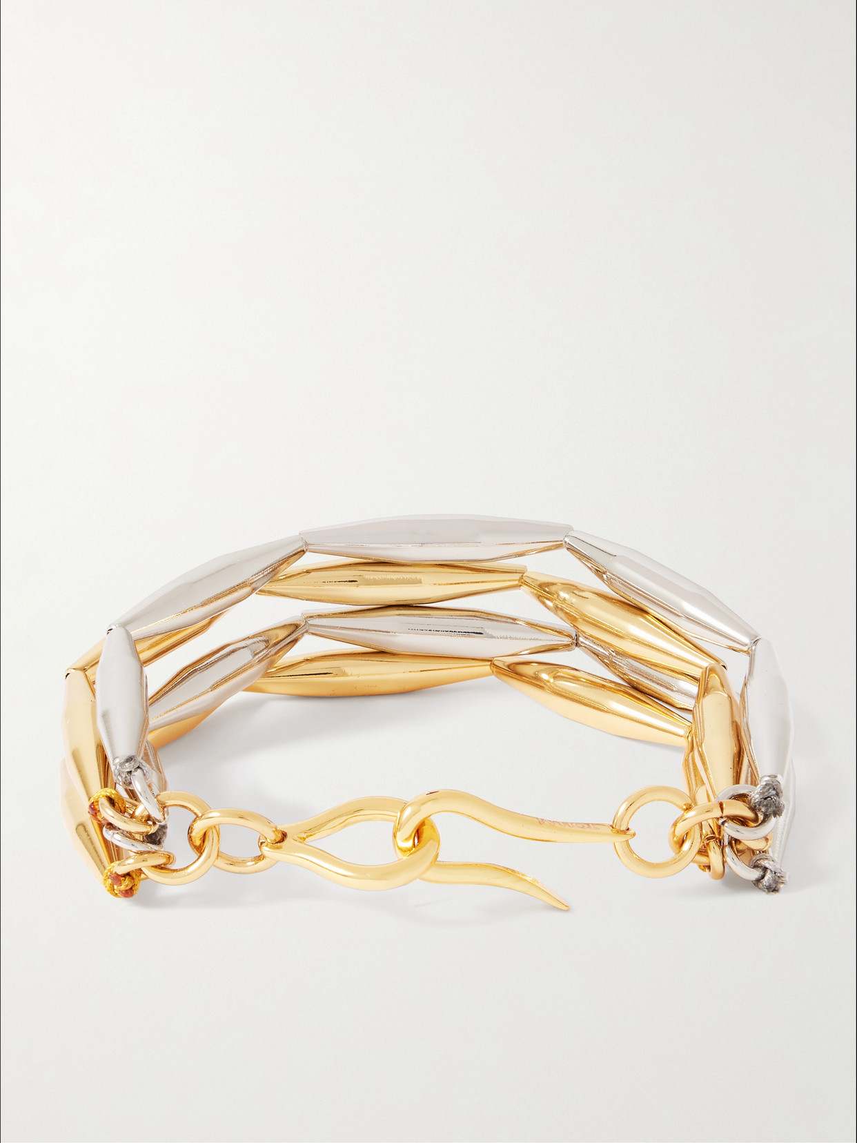 Tohum Maia Gold- And Silver-plated Bracelet In Gold