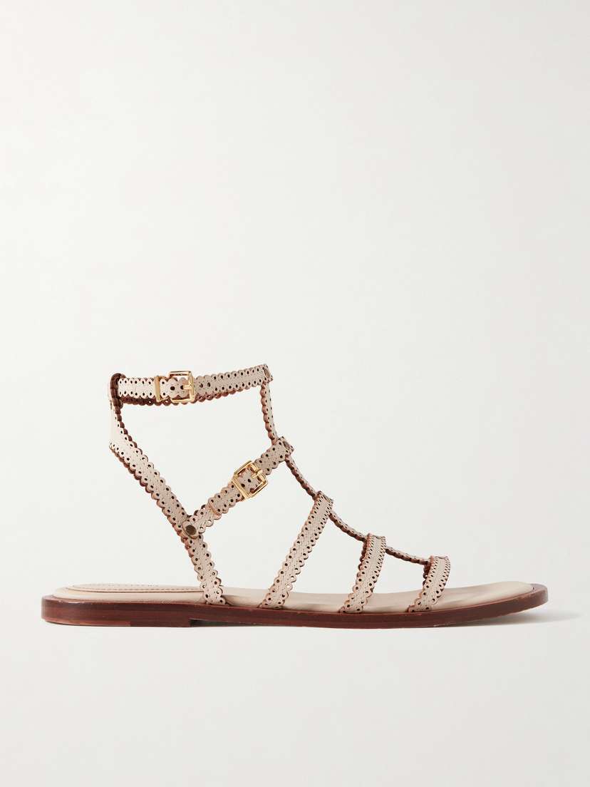 Zimmermann Goldie Leather Sandals